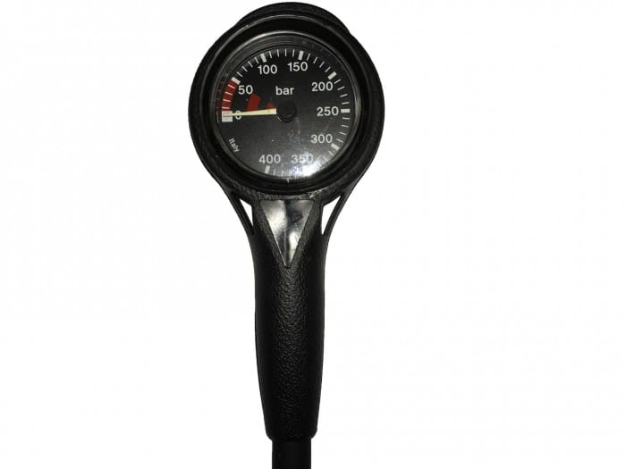 Finimeter Slim Line Black 400bar / Pressure Gauge