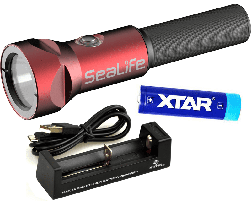 Sealife Sea Dragon Mini 1300 S Tauchlampe mit Power Kit