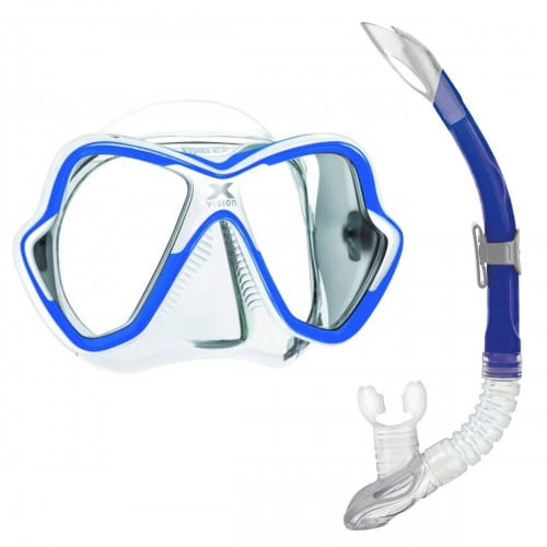 Mares X-Vision Liquid Skin Sailor Set blau