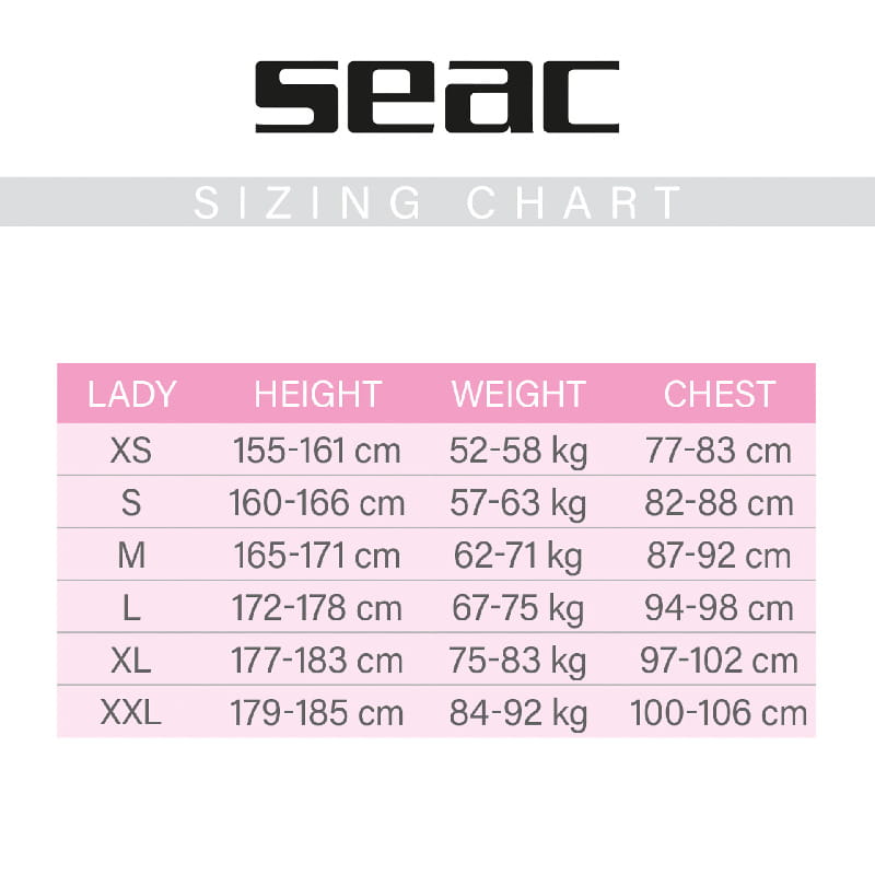 Seac Sub Feel Damen 3mm Tauchanzug