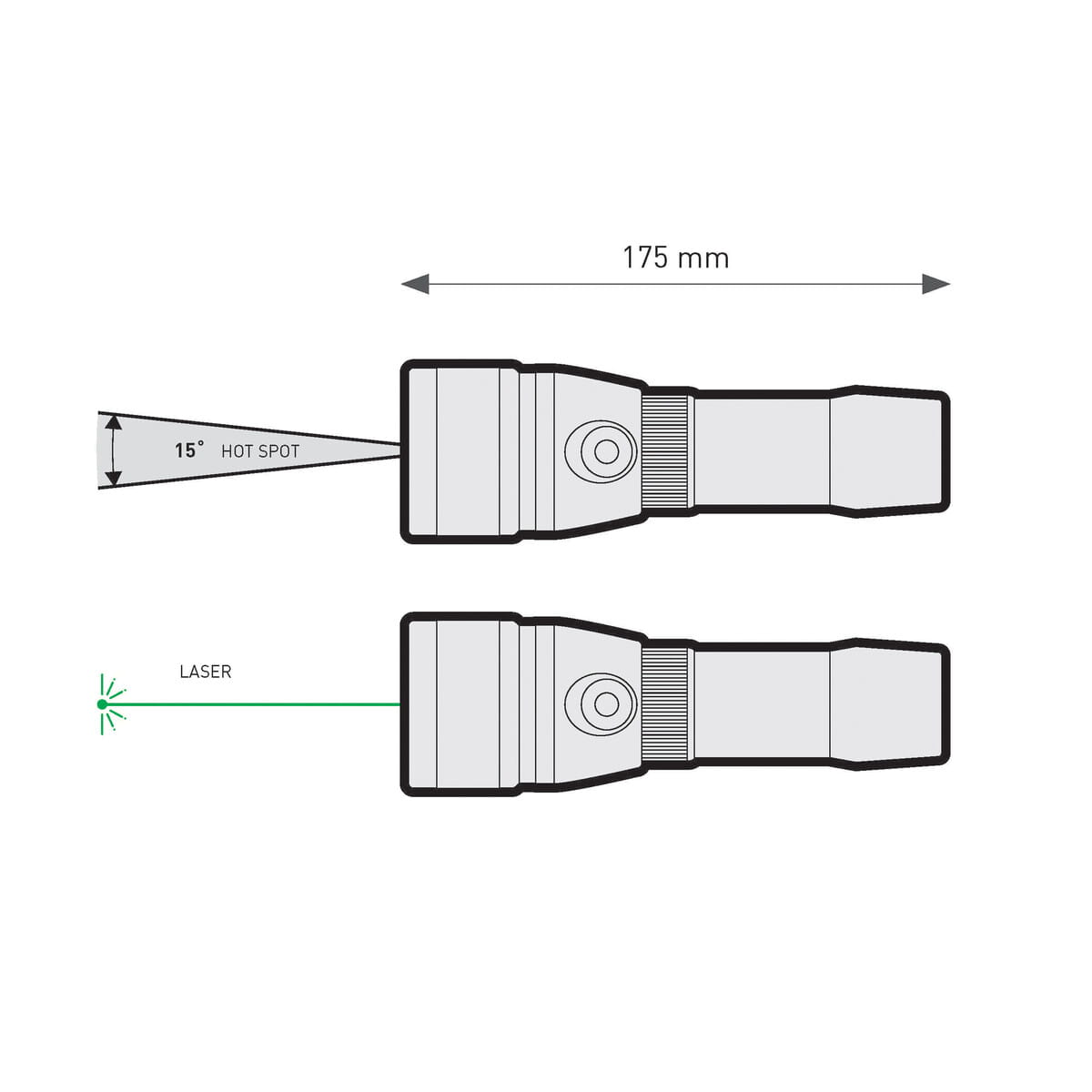 Mares EOS 25LR Laser Tauchlampe