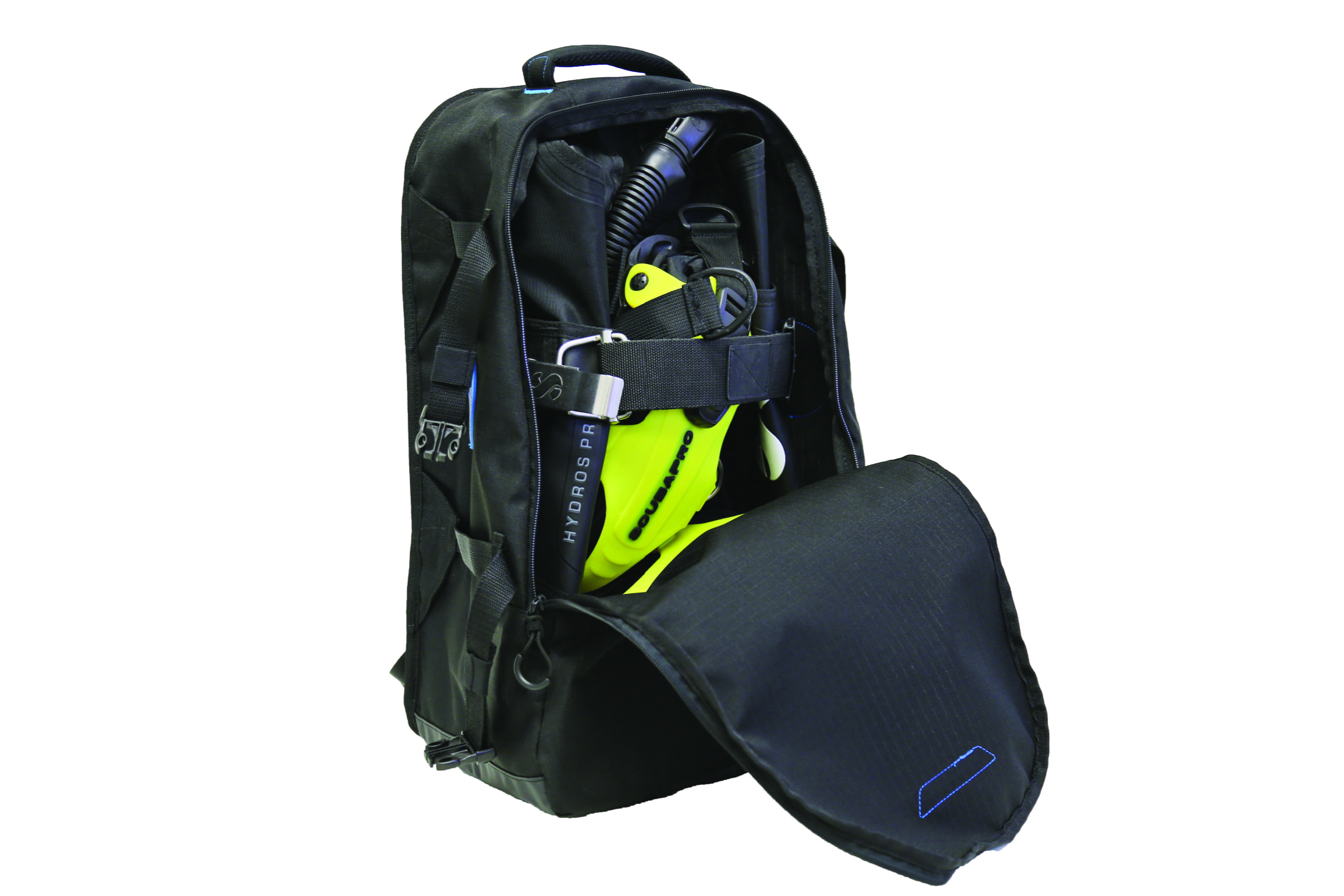 Scubapro Hydros Pro Jacket in Rucksack